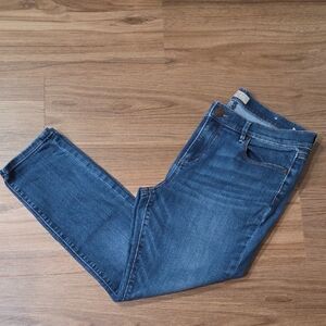 LOFT Outlet Petite Medium Blue Denim Jeans